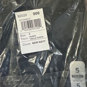 Kid Pants cotton Husky Straight Stretch